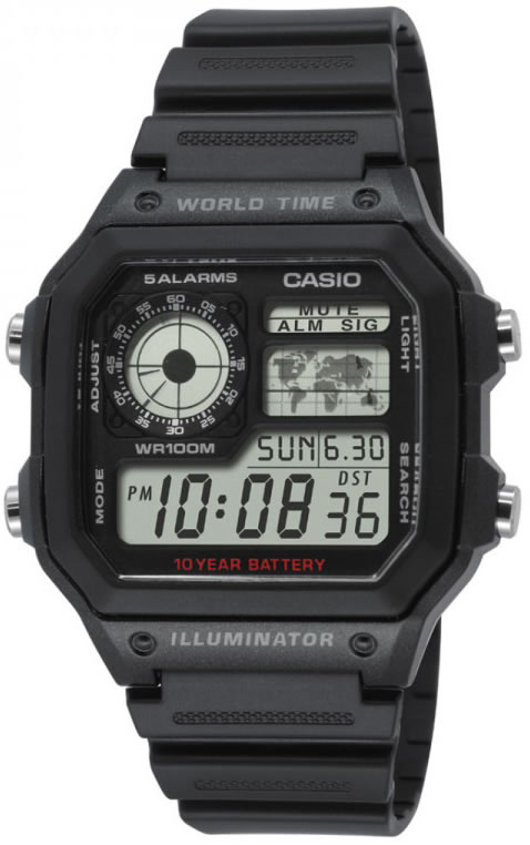 Casio AE-1200WH-1AVDF Kol Saati Casio AE-1200WH-1AVDF Kol Saati