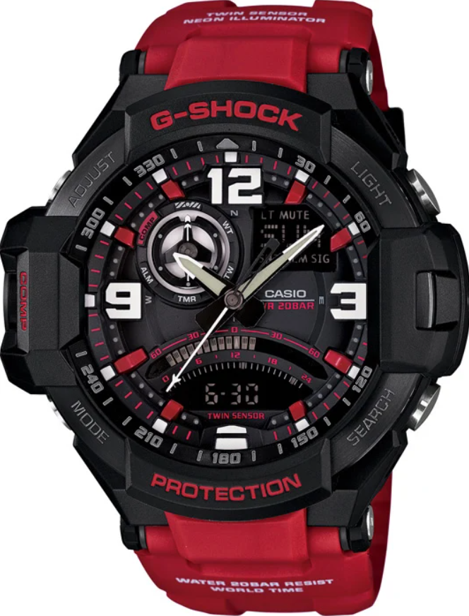 Casio G-Shock GA-1000-4BDR Kol Saati Casio G-Shock GA-1000-4BDR Kol Saati