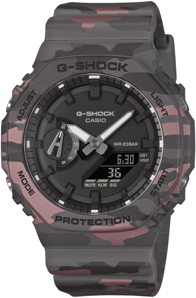 Casio G-Shock GA-2100CM-8ADR Kol Saati Casio G-Shock GA-2100CM-8ADR Kol Saati