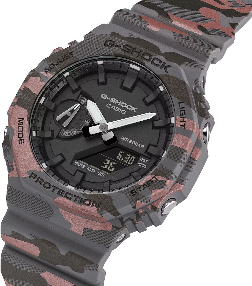 Casio G-Shock GA-2100CM-8ADR Kol Saati Casio G-Shock GA-2100CM-8ADR Kol Saati