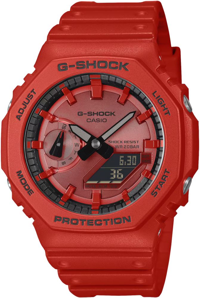 Casio G-Shock GA-2100RRB-4ADR Kol Saati Casio G-Shock GA-2100RRB-4ADR Kol Saati