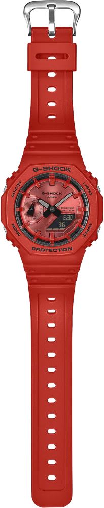Casio G-Shock GA-2100RRB-4ADR Kol Saati Casio G-Shock GA-2100RRB-4ADR Kol Saati