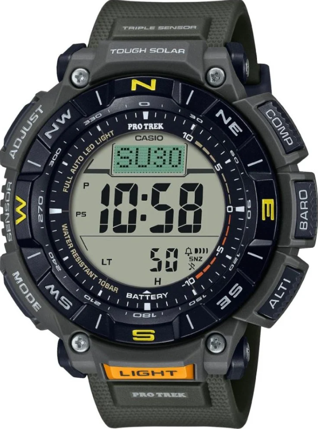Casio PRO-TREK PRG-340-3DR Kol Saati