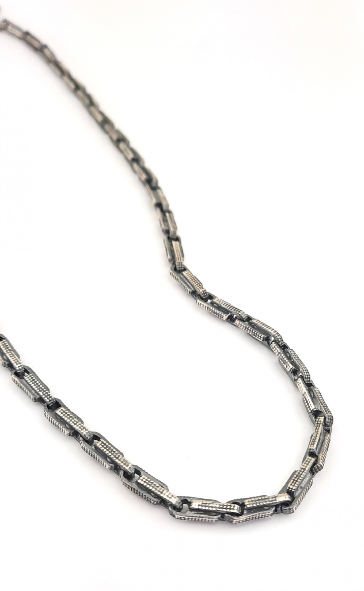 Desenli Çapa Zinciri Model Gümüş Kolye Desenli Çapa Zinciri Model Gümüş Kolye