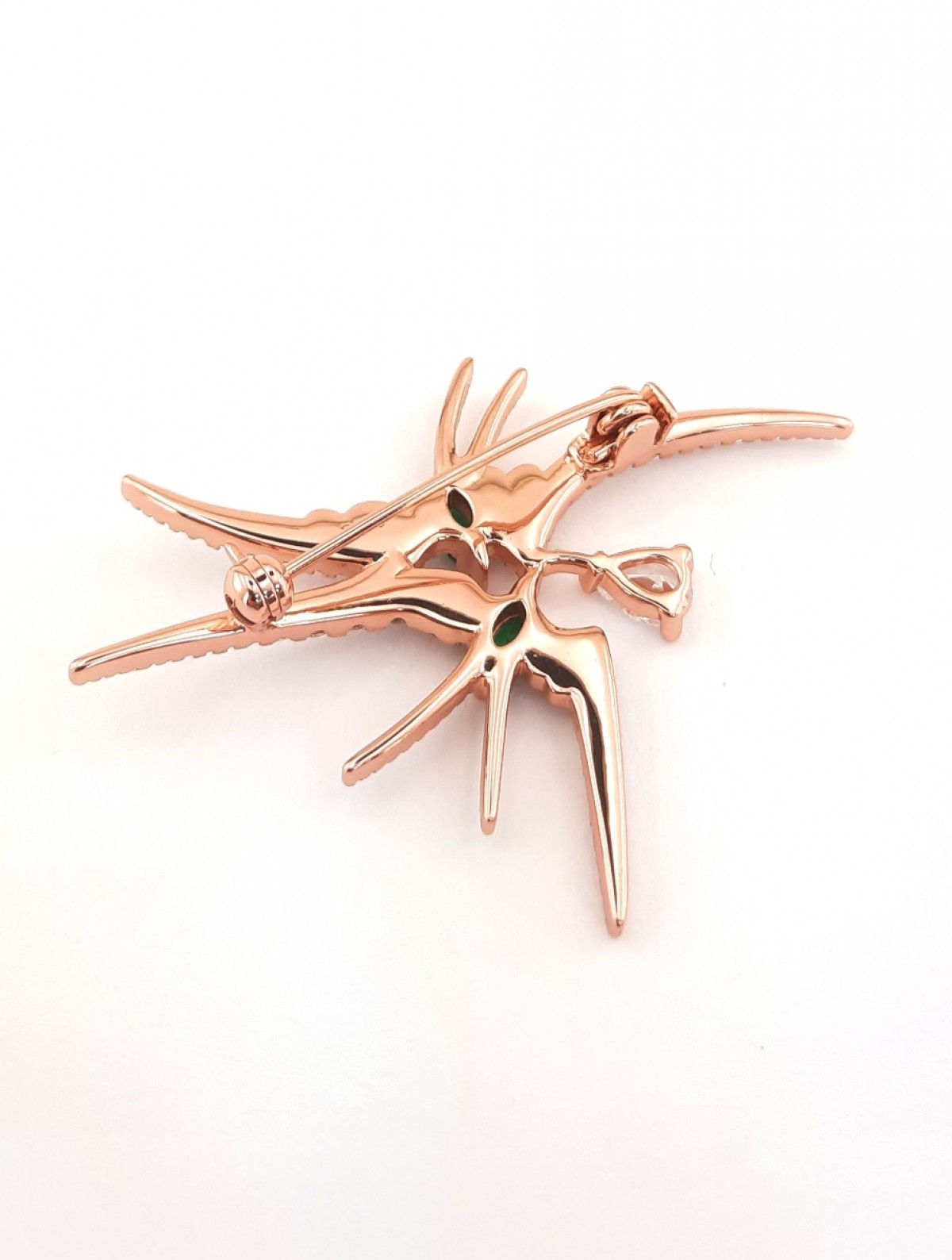 İki Kırlangıç Gümüş Broş İki Kırlangıç Gümüş Broş