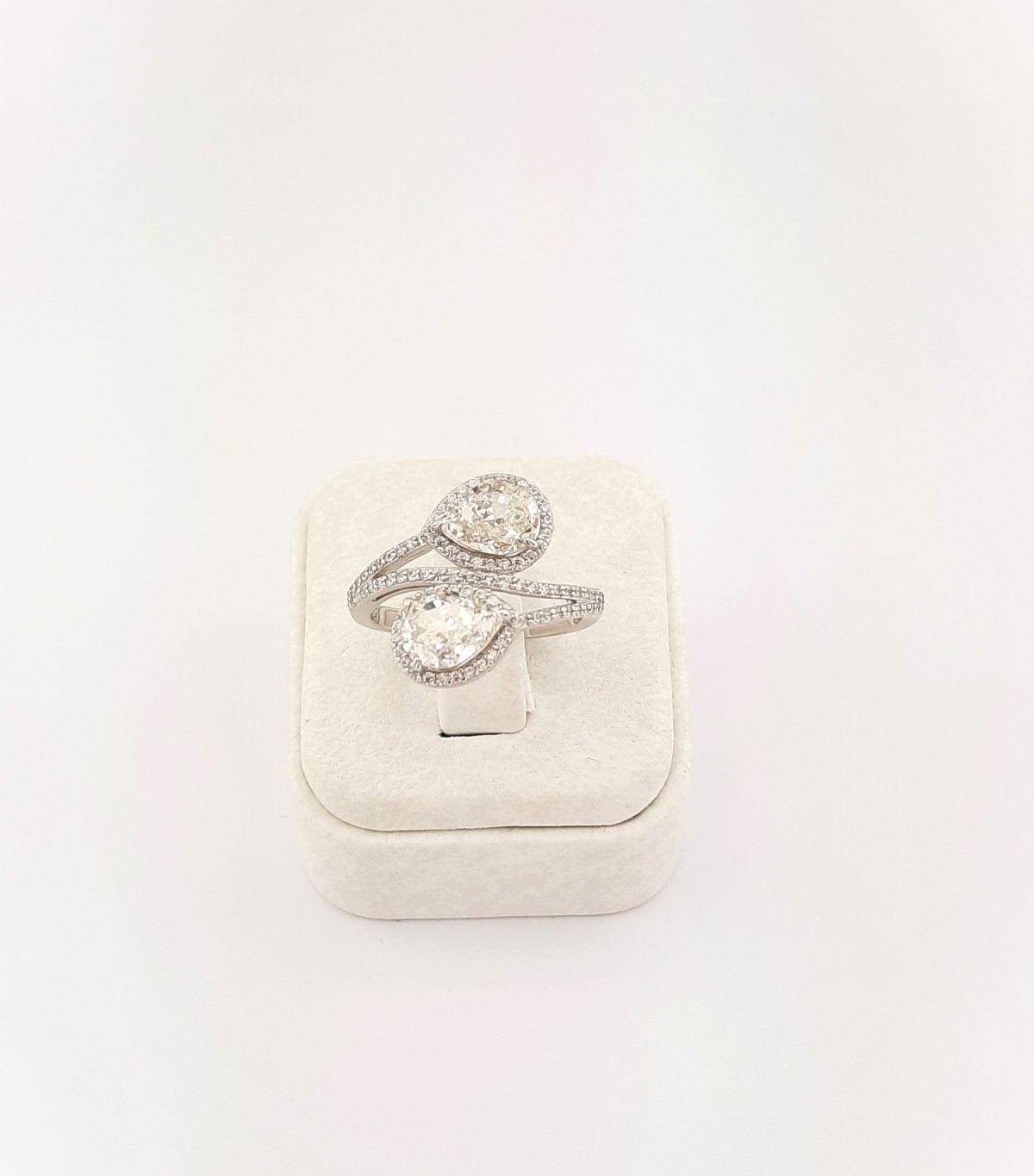 İkili Damla Model Gümüş Yüzük İkili Damla Model Gümüş Yüzük