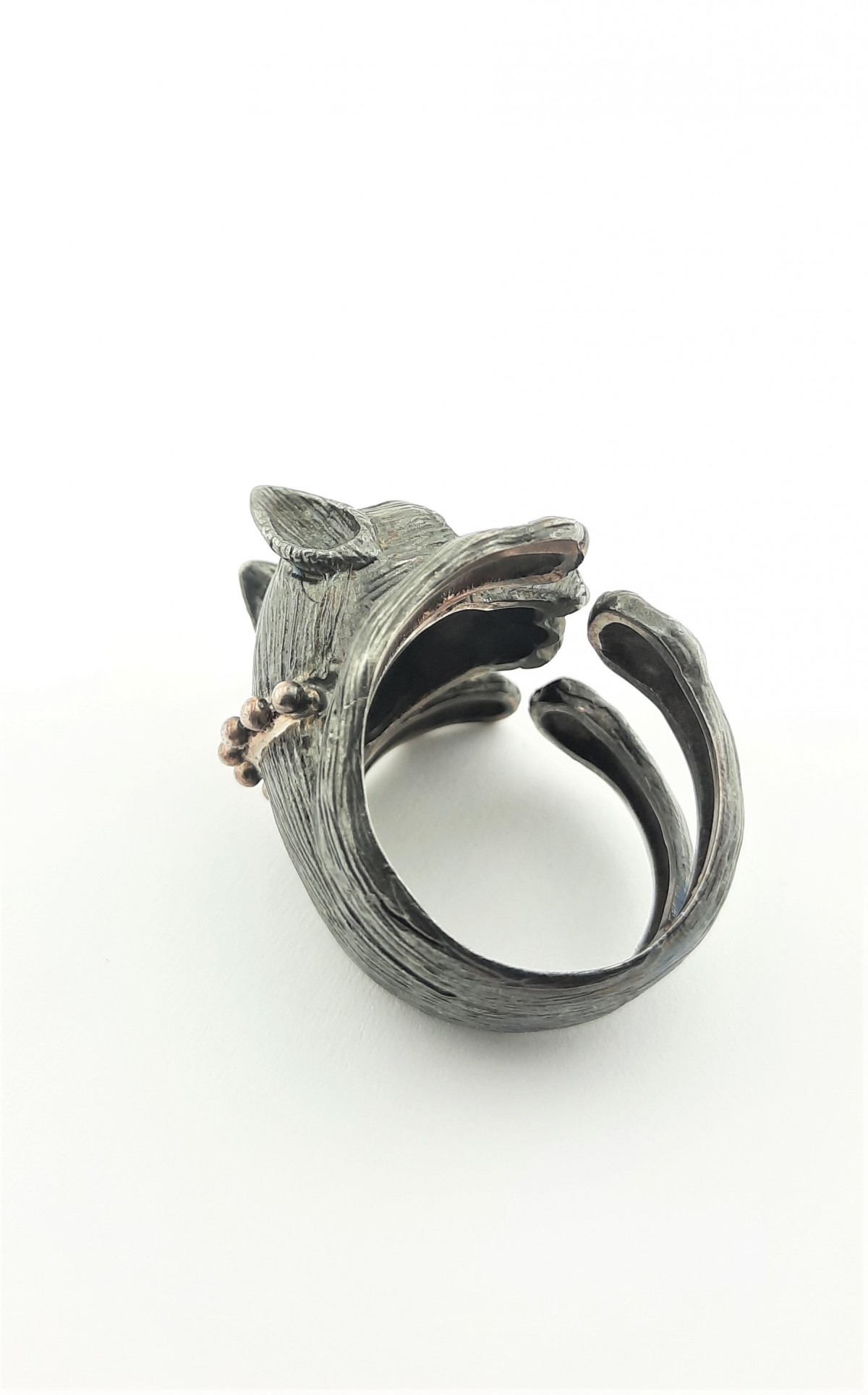 Köpek Tasarım Gümüş Yüzük Köpek Tasarım Gümüş Yüzük