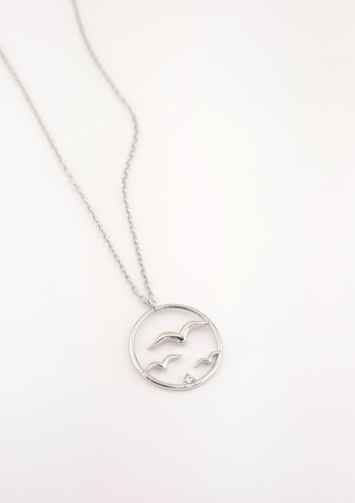 Uçan Martılar Gümüş Kolye Uçan Martılar Gümüş Kolye