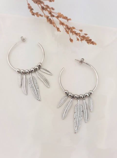 Dreamcatcher Gümüş Küpe