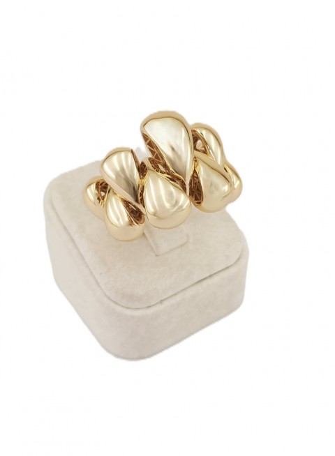 Damla Desen Bombeli Model Gümüş Yüzük