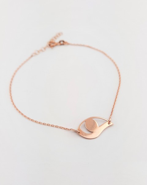 Taşsız Göz Gümüş Bileklik